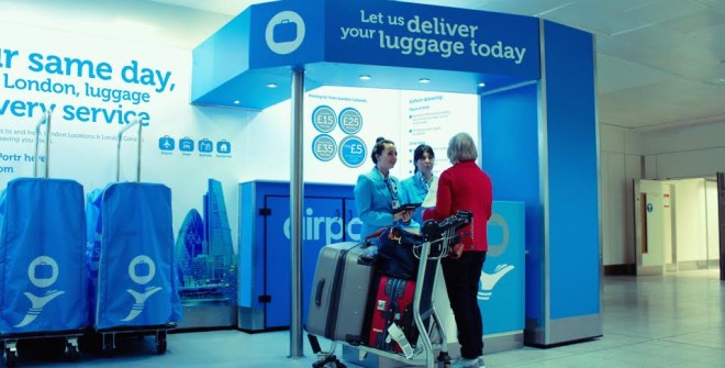 AirPortr, il nuovo servizio di trasporto bagagli aeroportuale che si avvale delle telecamere Sony